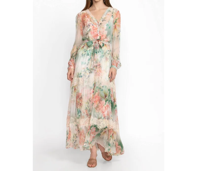 Strapless Women Dress with a Built - in Bra for Comfort and Support Strapless Women Dress with a Built - in Bra for Comfort and Support Ruksana Silk Maxi Dress In Multi