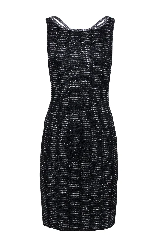 Lace - Embellished Women Dress for an Elegant and Sophisticated Appearance Lace - Embellished Women Dress for an Elegant and Sophisticated Appearance St. John - Black & Silver Cross-Back Sheath Dress Sz 4 Lace - Embellished Women Dress for an Elegant and Sophisticated Appearance Lace - Embellished Women Dress for an Elegant and Sophisticated Appearance St. John - Black & Silver Cross-Back Sheath Dress Sz 4