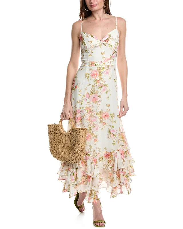 Strapless Women Dress with a Built - in Bra for Comfort and Support Strapless Women Dress with a Built - in Bra for Comfort and Support YUMI KIM Carmela Maxi Dress