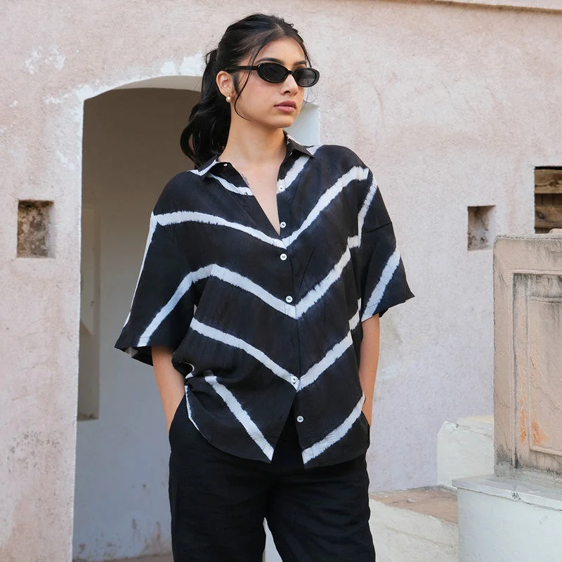 Shift Women Dress with a Simple and Classic Design for Everyday Wear Shift Women Dress with a Simple and Classic Design for Everyday Wear Silk Shirt For Women | Button Down Closure | Black & White Shift Women Dress with a Simple and Classic Design for Everyday Wear Shift Women Dress with a Simple and Classic Design for Everyday Wear Silk Shirt For Women | Button Down Closure | Black & White