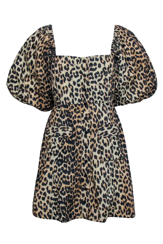 Lace - Embellished Women Dress for an Elegant and Sophisticated Appearance Lace - Embellished Women Dress for an Elegant and Sophisticated Appearance Ganni - Beige & Black Leopard Print Balloon Sleeve Dress Sz 8 Lace - Embellished Women Dress for an Elegant and Sophisticated Appearance Lace - Embellished Women Dress for an Elegant and Sophisticated Appearance Ganni - Beige & Black Leopard Print Balloon Sleeve Dress Sz 8