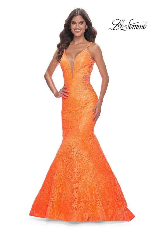 Mermaid - Style Women Dress with a Fitted Silhouette for Special Occasions Mermaid - Style Women Dress with a Fitted Silhouette for Special Occasions La Femme 32314 Mermaid - Style Women Dress with a Fitted Silhouette for Special Occasions Mermaid - Style Women Dress with a Fitted Silhouette for Special Occasions La Femme 32314