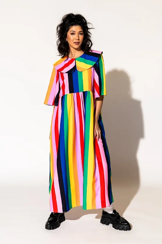 Shift Women Dress with a Simple and Classic Design for Everyday Wear Shift Women Dress with a Simple and Classic Design for Everyday Wear Neverland Dress in Rainbow Candy Stripe Shift Women Dress with a Simple and Classic Design for Everyday Wear Shift Women Dress with a Simple and Classic Design for Everyday Wear Neverland Dress in Rainbow Candy Stripe