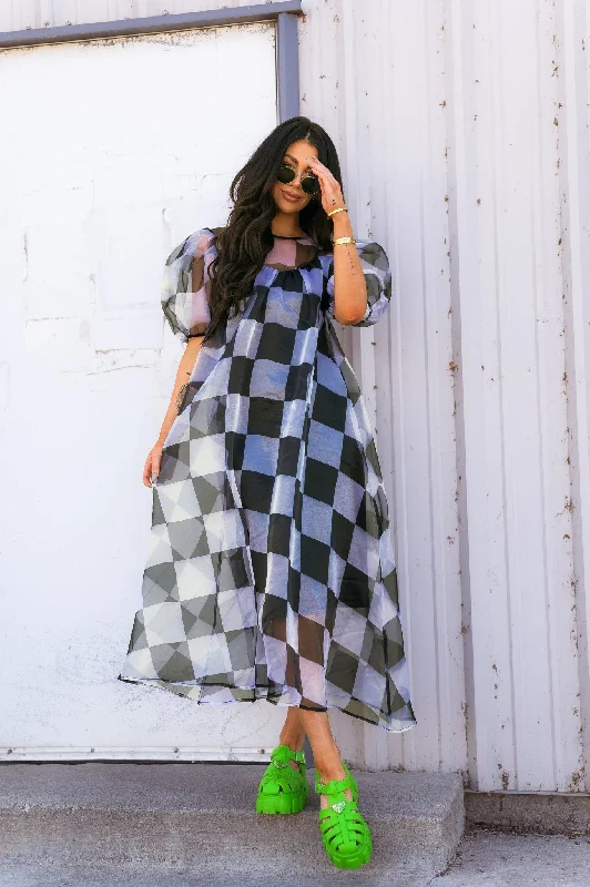 Ruffled Women Dress with Multiple Layers for a Playful and Girly Style Ruffled Women Dress with Multiple Layers for a Playful and Girly Style Star Energy Organza Dress in Checkerboard Ruffled Women Dress with Multiple Layers for a Playful and Girly Style Ruffled Women Dress with Multiple Layers for a Playful and Girly Style Star Energy Organza Dress in Checkerboard
