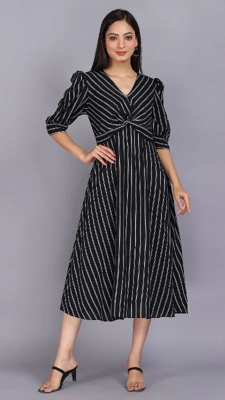 Halter Neck Women Dress to Show Off the Shoulders and Neckline Halter Neck Women Dress to Show Off the Shoulders and Neckline Black & White stripe cross over dress Halter Neck Women Dress to Show Off the Shoulders and Neckline Halter Neck Women Dress to Show Off the Shoulders and Neckline Black & White stripe cross over dress