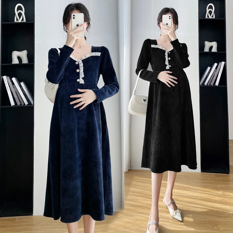 Lace - Embellished Women Dress for an Elegant and Sophisticated Appearance Lace - Embellished Women Dress for an Elegant and Sophisticated Appearance NiDELL Maternity Dress . Autumn and Winter New Sweet Maternity Dress Fashion Chenille Age-Reducing V-neck Cover Your Belly with High Waist Dress Lace - Embellished Women Dress for an Elegant and Sophisticated Appearance Lace - Embellished Women Dress for an Elegant and Sophisticated Appearance NiDELL Maternity Dress . Autumn and Winter New Sweet Maternity Dress Fashion Chenille Age-Reducing V-neck Cover Your Belly with High Waist Dress