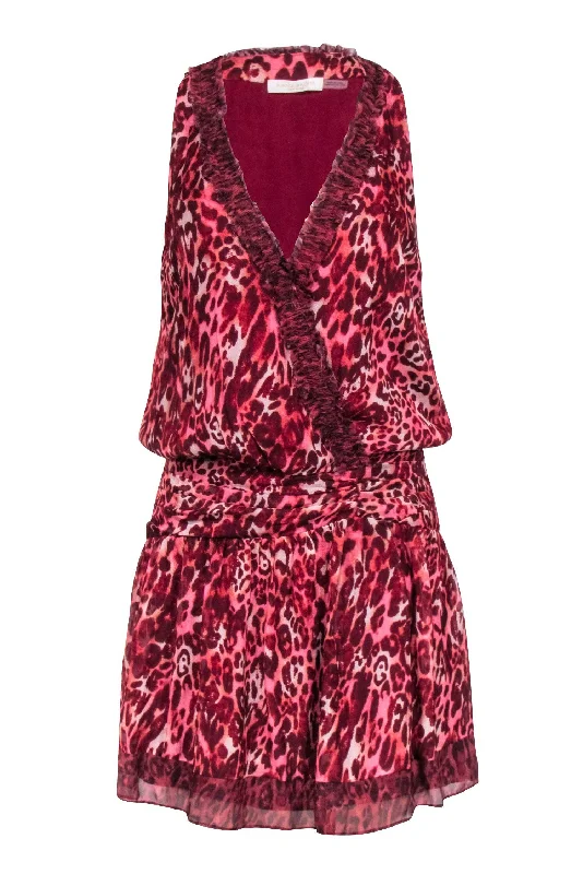 Off - the - Shoulder Women Dress for a Romantic and Feminine Look Off - the - Shoulder Women Dress for a Romantic and Feminine Look Ramy Brook - Maroon & Pink Leopard Print Sleeveless Dress Sz 0 Off - the - Shoulder Women Dress for a Romantic and Feminine Look Off - the - Shoulder Women Dress for a Romantic and Feminine Look Ramy Brook - Maroon & Pink Leopard Print Sleeveless Dress Sz 0