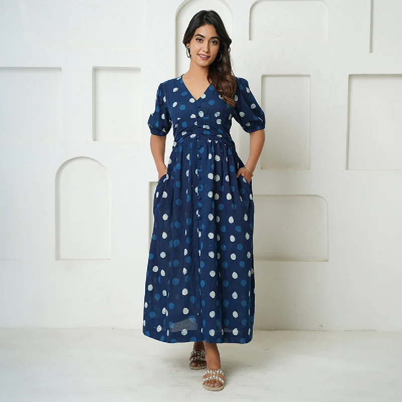 Shift Women Dress with a Simple and Classic Design for Everyday Wear Shift Women Dress with a Simple and Classic Design for Everyday Wear Cotton Dress For Women | Handblock Print | Comfort Fit | Blue Shift Women Dress with a Simple and Classic Design for Everyday Wear Shift Women Dress with a Simple and Classic Design for Everyday Wear Cotton Dress For Women | Handblock Print | Comfort Fit | Blue