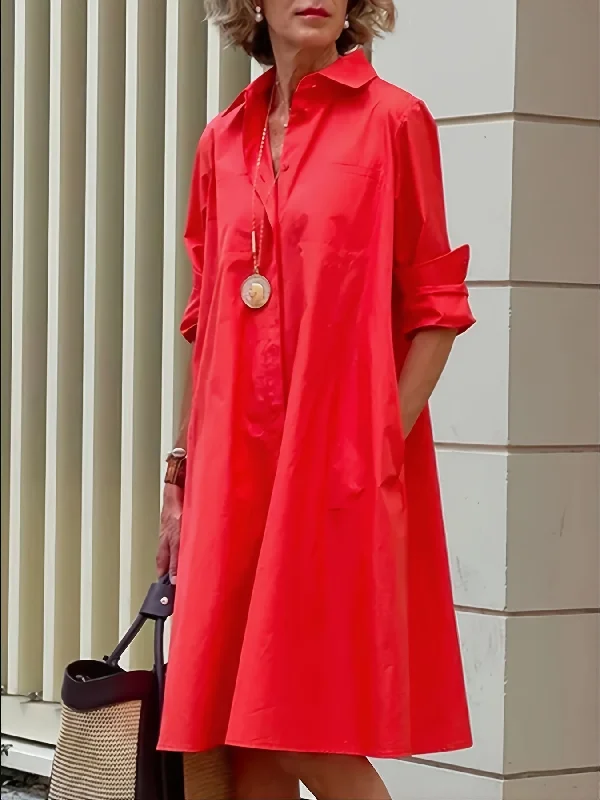 Wrap - Style Women Dress with Adjustable Fit for All Body Types Wrap - Style Women Dress with Adjustable Fit for All Body Types Sixsr Casual Solid Pocket Dress, Long Sleeves V-neck Simple Mid-length Fashion Commuter Dresses, Women's Clothing Wrap - Style Women Dress with Adjustable Fit for All Body Types Wrap - Style Women Dress with Adjustable Fit for All Body Types Sixsr Casual Solid Pocket Dress, Long Sleeves V-neck Simple Mid-length Fashion Commuter Dresses, Women's Clothing