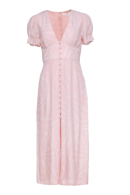 Sheath Women Dress with a Tailored Fit for a Professional Look Sheath Women Dress with a Tailored Fit for a Professional Look TVF for DVF - Blush Pink Spotted Short Sleeve Maxi Dress Sz 4 Sheath Women Dress with a Tailored Fit for a Professional Look Sheath Women Dress with a Tailored Fit for a Professional Look TVF for DVF - Blush Pink Spotted Short Sleeve Maxi Dress Sz 4