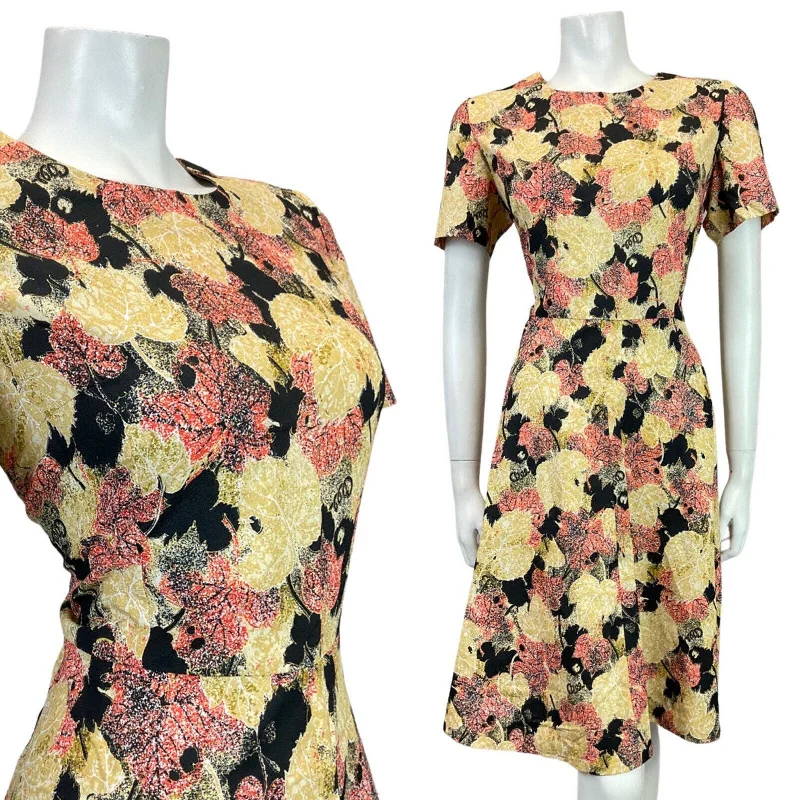 Sleeveless Women Dress in Bright Colors for Summer Parties Sleeveless Women Dress in Bright Colors for Summer Parties VINTAGE 60s 70s YELLOW BLACK RED AUTUMNAL LEAFY MOD SWING DRESS 14 16 Sleeveless Women Dress in Bright Colors for Summer Parties Sleeveless Women Dress in Bright Colors for Summer Parties VINTAGE 60s 70s YELLOW BLACK RED AUTUMNAL LEAFY MOD SWING DRESS 14 16