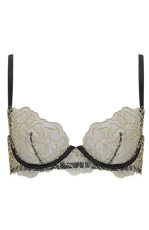 minimizer plus size bras for curvy figures Damona Plunge Bra
