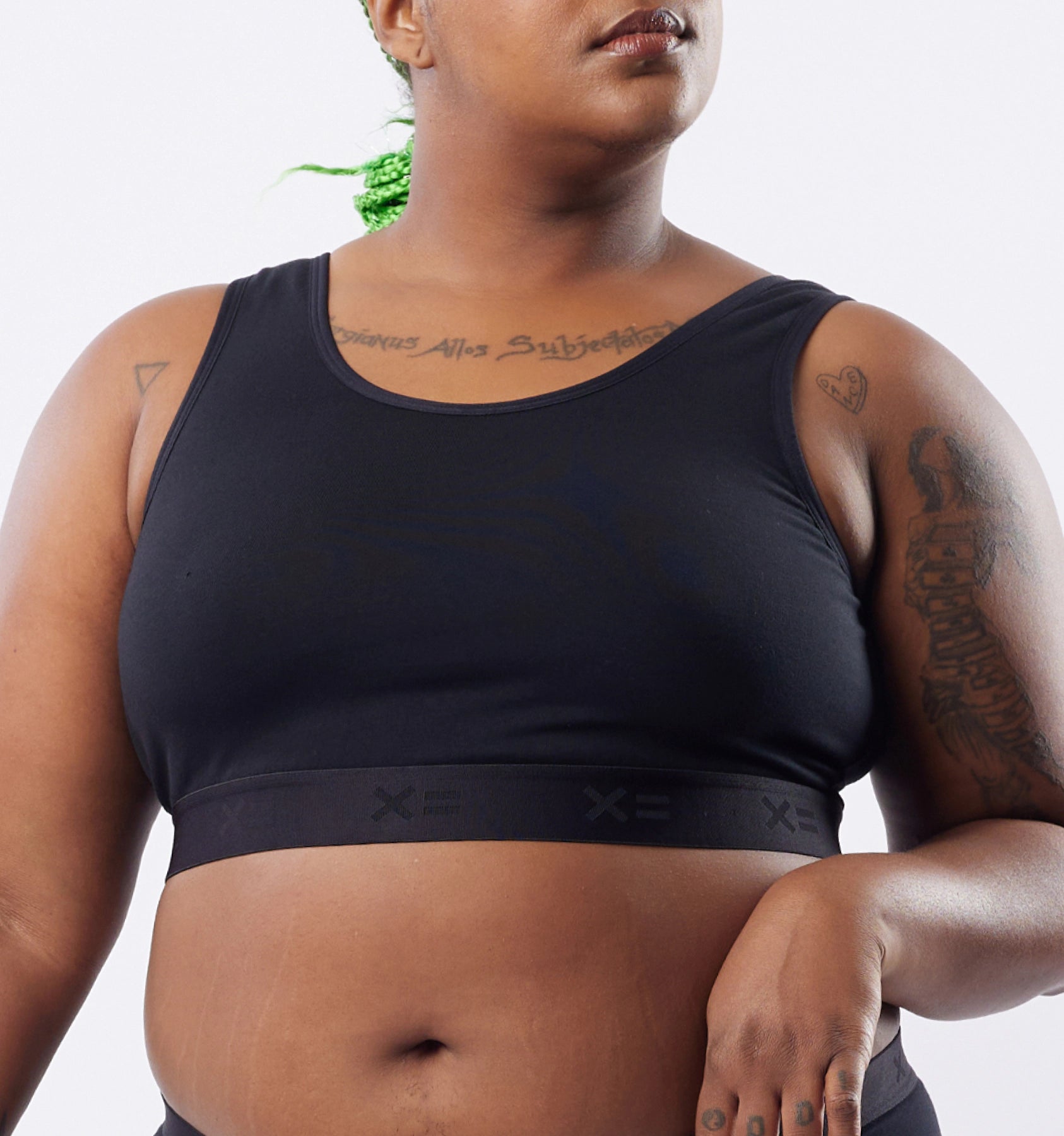 underwire bras with maximum support Essentials Soft Bra - X= Black