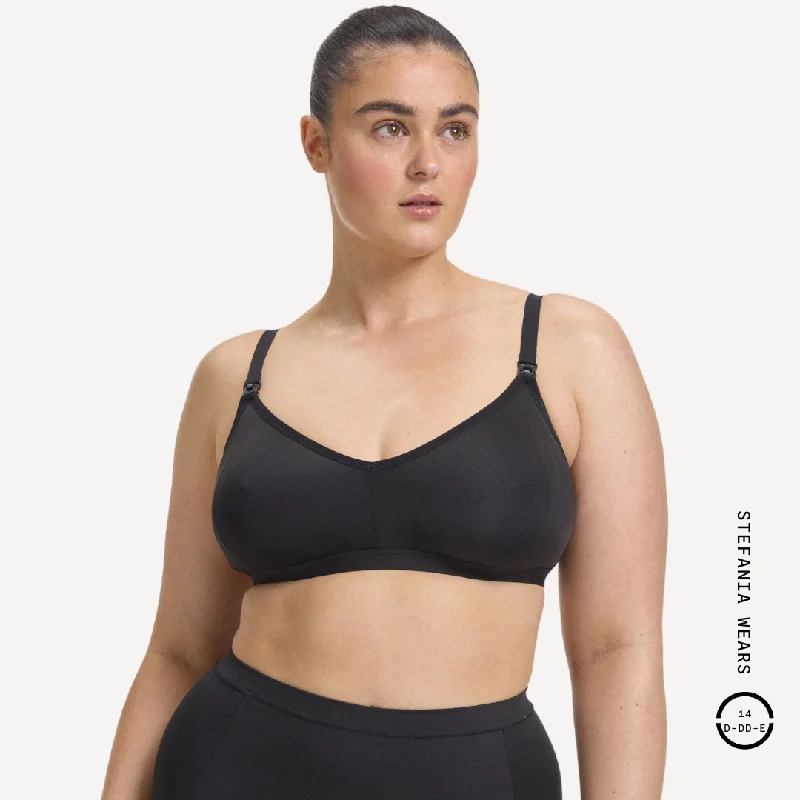 sleep bras with adjustable straps Maternity Comfort Wirefree Bralette