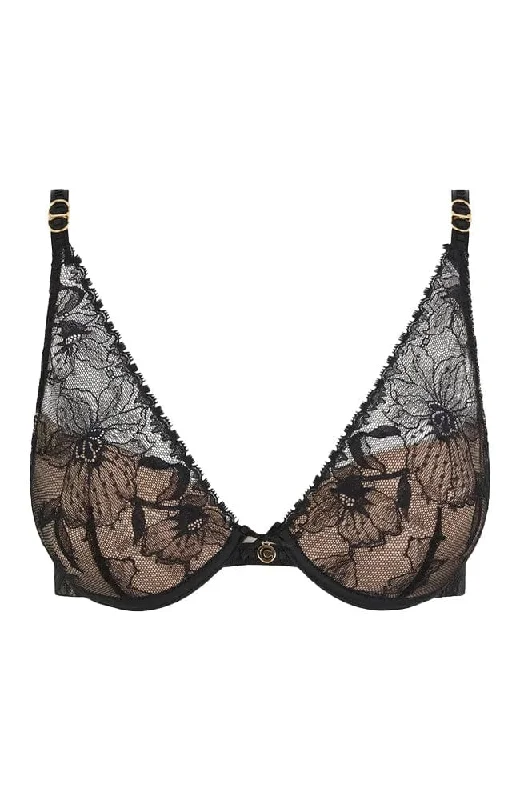 wireless bras for a natural feel Orchids Push-Up Bra