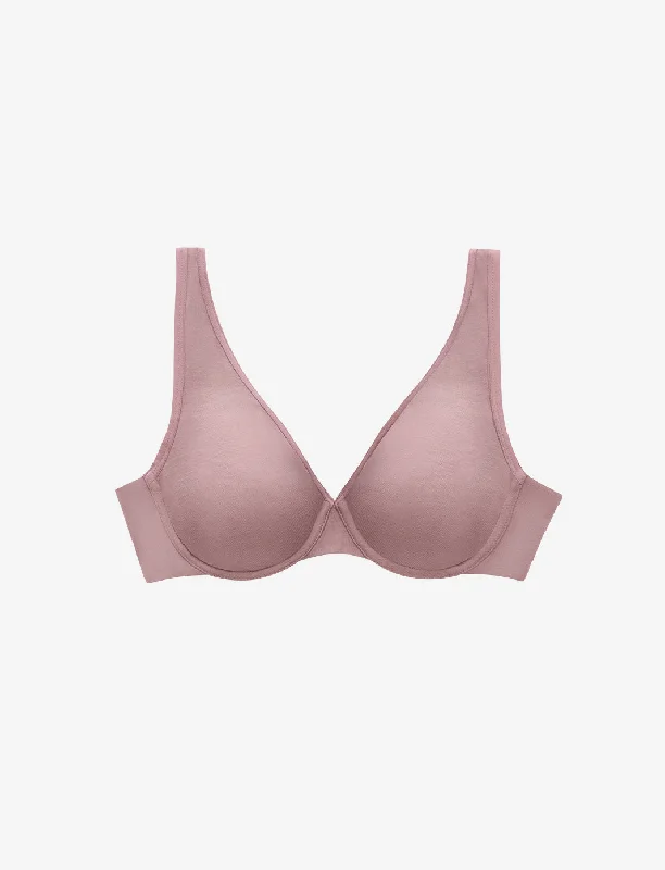 full cup padded bras for enhanced shape Organic Cloud Cotton Perfect Coverage Bra
