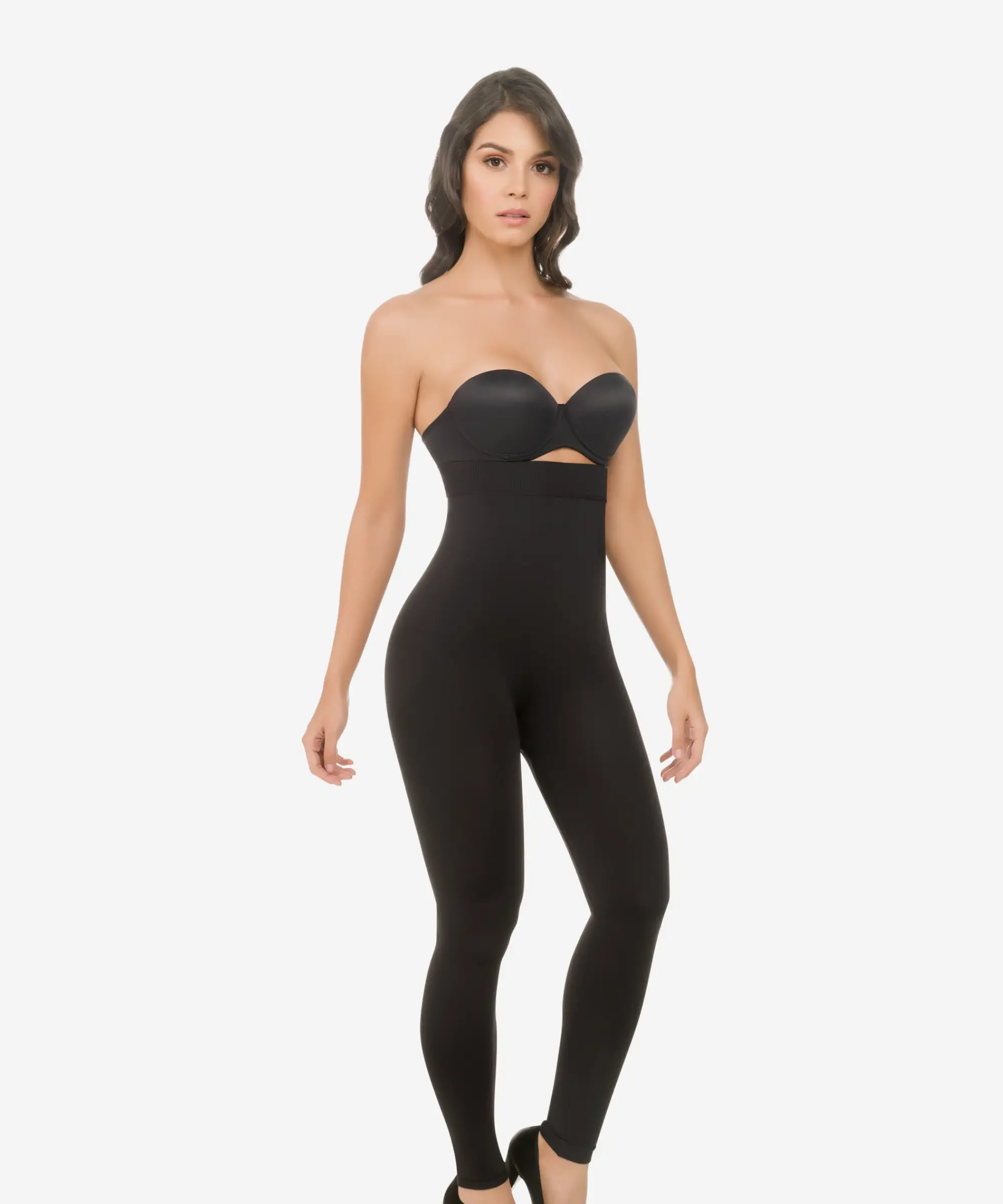 Thermal shaper to boost body heat and metabolism​ Strapless underbust ultra slimming leggings - 3109
