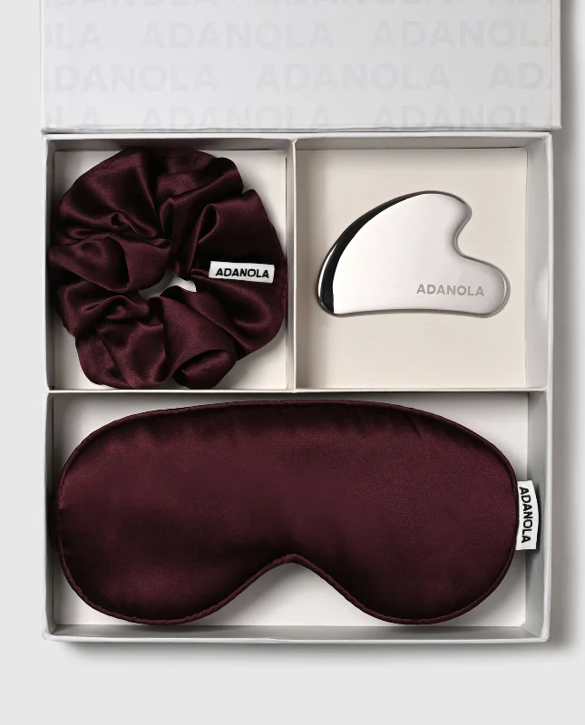 racerback women sport bra for freedom of movement Adanola Silk Gift Box Set - Burgundy racerback women sport bra for freedom of movement Adanola Silk Gift Box Set - Burgundy