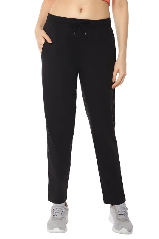 black women sport bra for a classic style Elements Track Pants - Jet Black