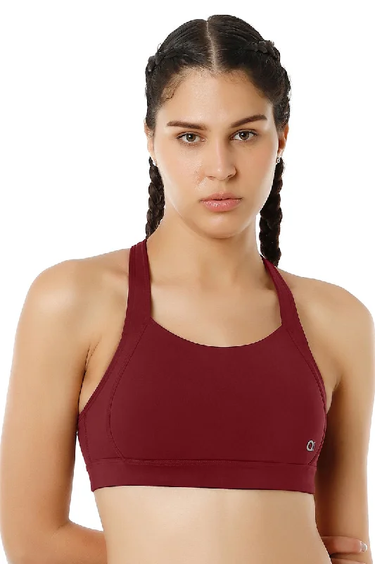 plus size high impact women sport bra Energize High Impact Round Neck Sports Bra - Chocolate Truffle plus size high impact women sport bra Energize High Impact Round Neck Sports Bra - Chocolate Truffle