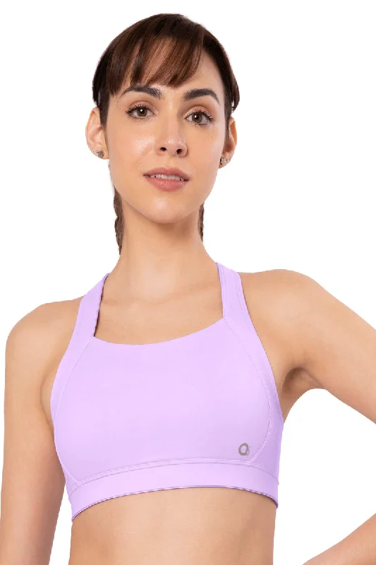 low impact breathable women sport bra Energize High Impact Round Neck Sports Bra - Digital Lavender low impact breathable women sport bra Energize High Impact Round Neck Sports Bra - Digital Lavender