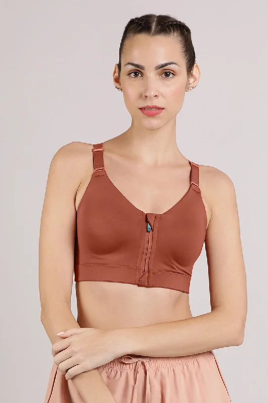 nursing women sport bra for breastfeeding ease Energize Intense Sports Bra - Marsala nursing women sport bra for breastfeeding ease Energize Intense Sports Bra - Marsala