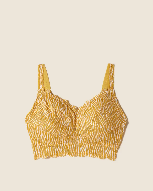 floral pattern women lace bra for a feminine touch Bralette Sweetie Curvy