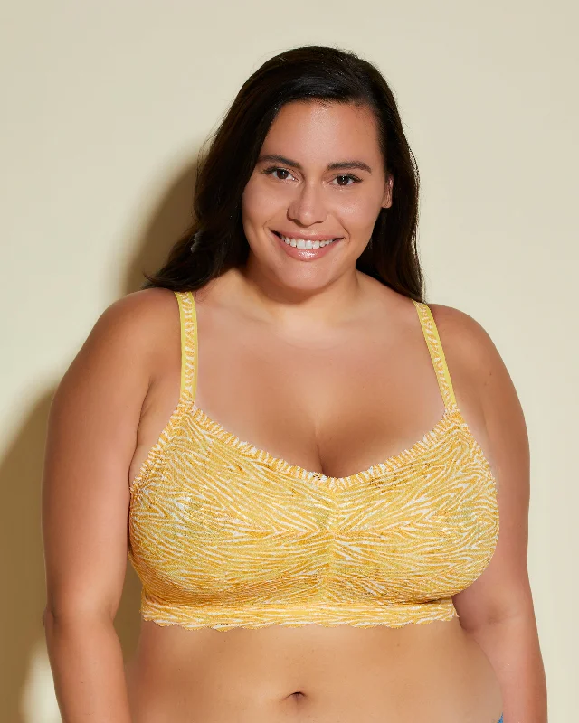 moisture - wicking women lace bra for active wear Ultra Curvy Sweetie Bralette