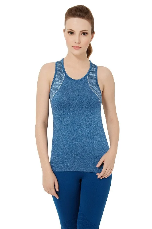 machine - made women sport bra for affordability Sports Tank Top - Poseidon