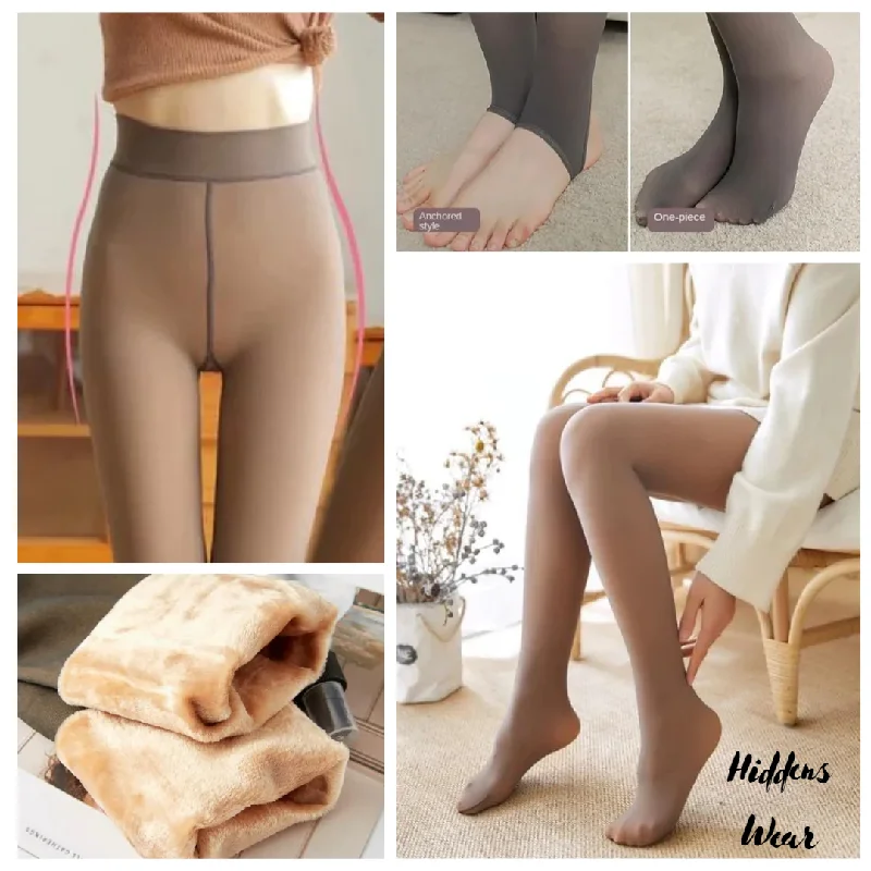 Shaper with a thong design for no visible panty lines​ Super Warm Cashmere Leggings