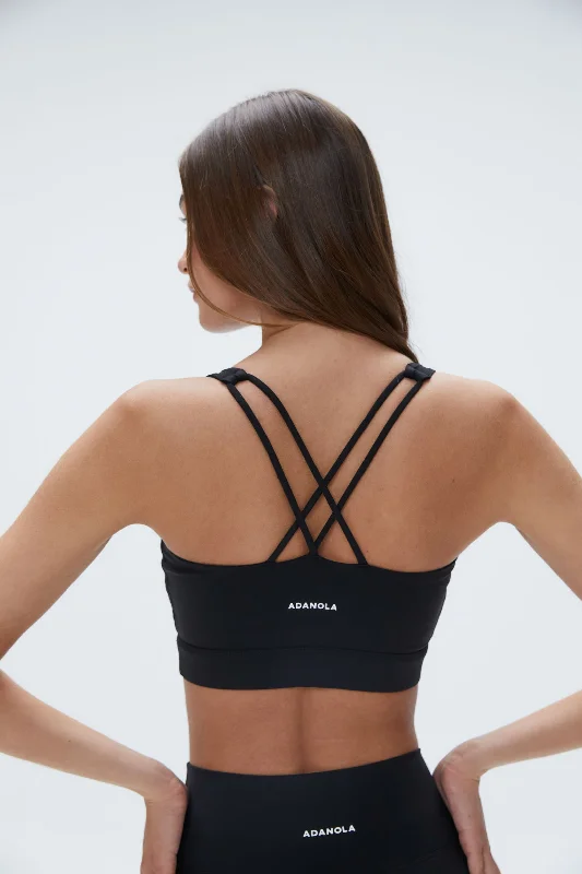 affordable women sport bra for budget - conscious shoppers Ultimate Cross Back Bra - Black affordable women sport bra for budget - conscious shoppers Ultimate Cross Back Bra - Black