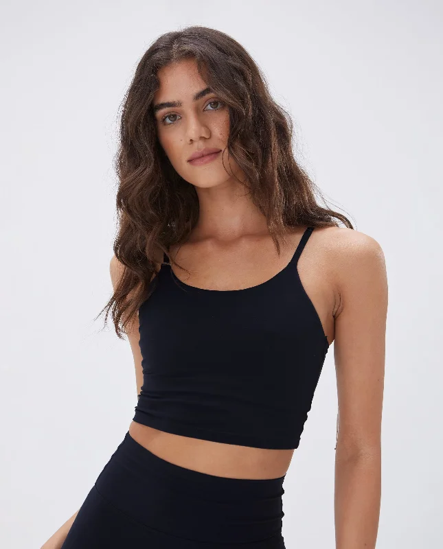 sports women sport bra for multiple activities Ultimate Tank Bra - Black