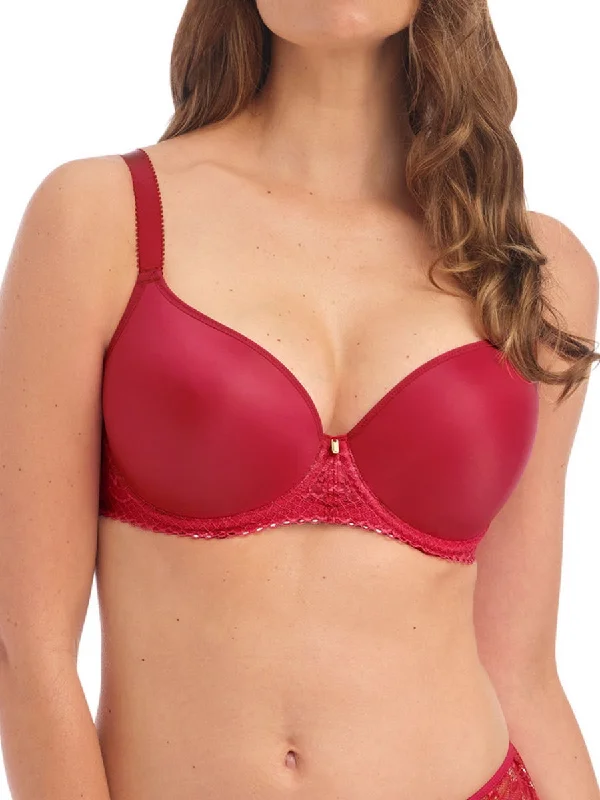 balconette style women T Shirt Bras for a sexy look Ann-Marie T-Shirt Bra - Red
