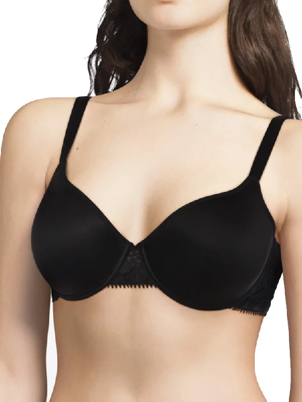 solid color women T Shirt Bras in neutral tones Day To Night T-Shirt Bra - Black