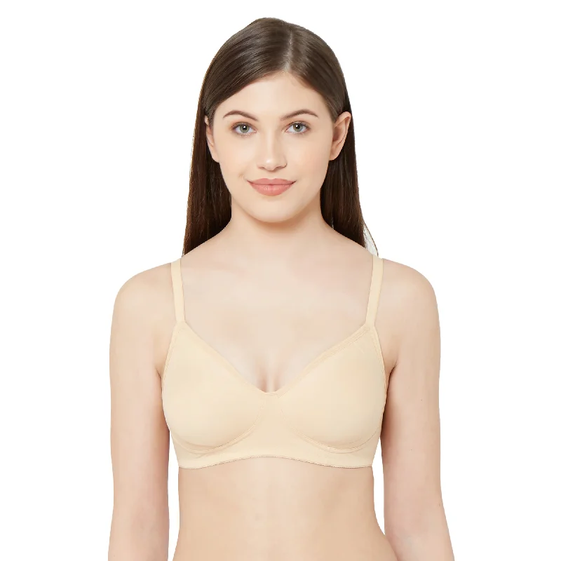 modern style women T Shirt Bras for a contemporary feel Sakhi - Plain Side Support Everyday Bra Skin modern style women T Shirt Bras for a contemporary feel Sakhi - Plain Side Support Everyday Bra Skin