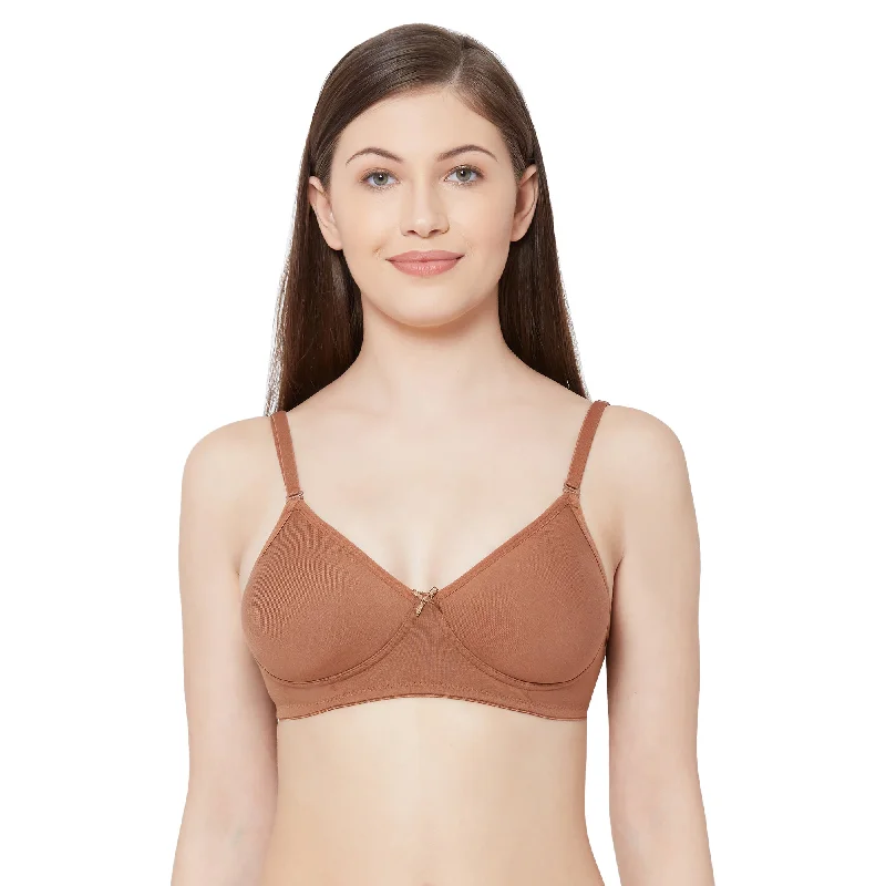 postpartum women T Shirt Bras for comfort 1030-Cotton Basics Plain Soft Padded T-Shirt Bra Coffee postpartum women T Shirt Bras for comfort 1030-Cotton Basics Plain Soft Padded T-Shirt Bra Coffee