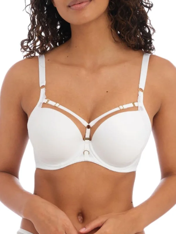 machine washable women T Shirt Bras for convenience Temptress T-Shirt Bra - White