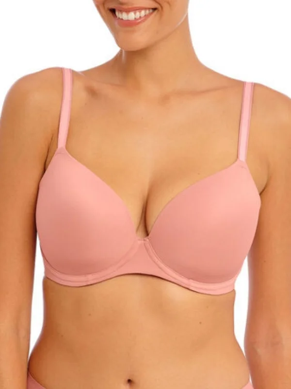 running women T Shirt Bras for support Undetected Sweetheart T-Shirt Bra - Ash Rose