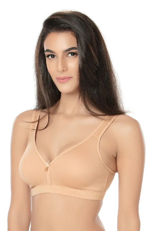 antibacterial women T Shirt Bras for hygiene 1232-Minimizer Bra  Skin