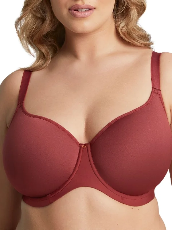hand wash only women T Shirt Bras for delicate care Elegance Spacer Bra - Mineral Red hand wash only women T Shirt Bras for delicate care Elegance Spacer Bra - Mineral Red