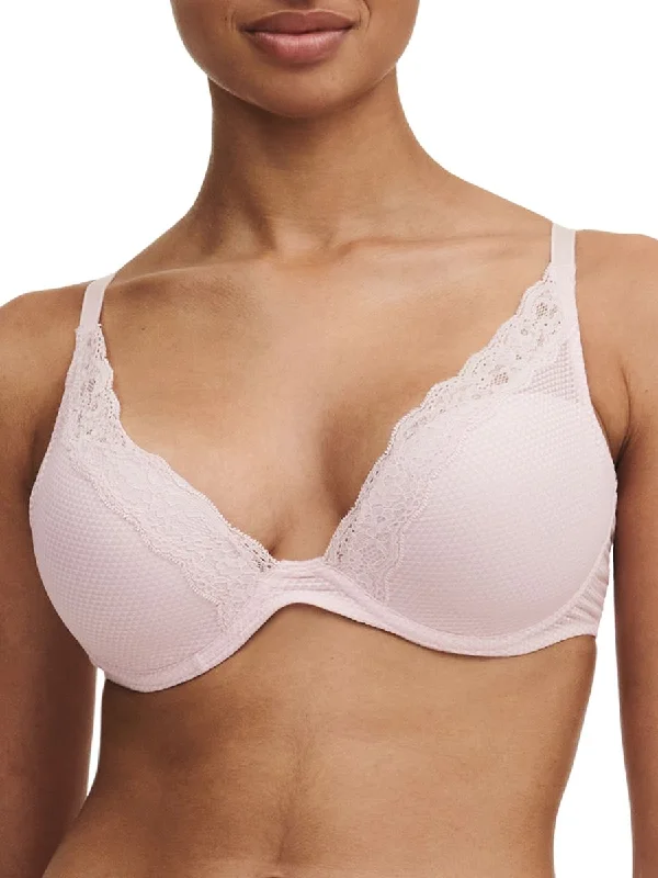sports women T Shirt Bras for high impact activities Brooklyn Plunge Bra - Porcelain Pink sports women T Shirt Bras for high impact activities Brooklyn Plunge Bra - Porcelain Pink