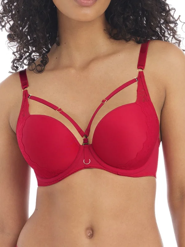 best selling women T Shirt Bras on the market Temptress T-Shirt Bra - Cherry