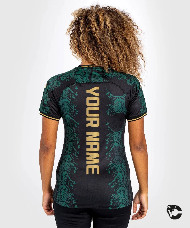 front closure women T Shirt Bras for easy on and off UFC Adrenaline by Venum Personalized Authentic Fight Night Women’s Walkout Jersey Green/Black/Gold - Emerald Edition front closure women T Shirt Bras for easy on and off UFC Adrenaline by Venum Personalized Authentic Fight Night Women’s Walkout Jersey Green/Black/Gold - Emerald Edition