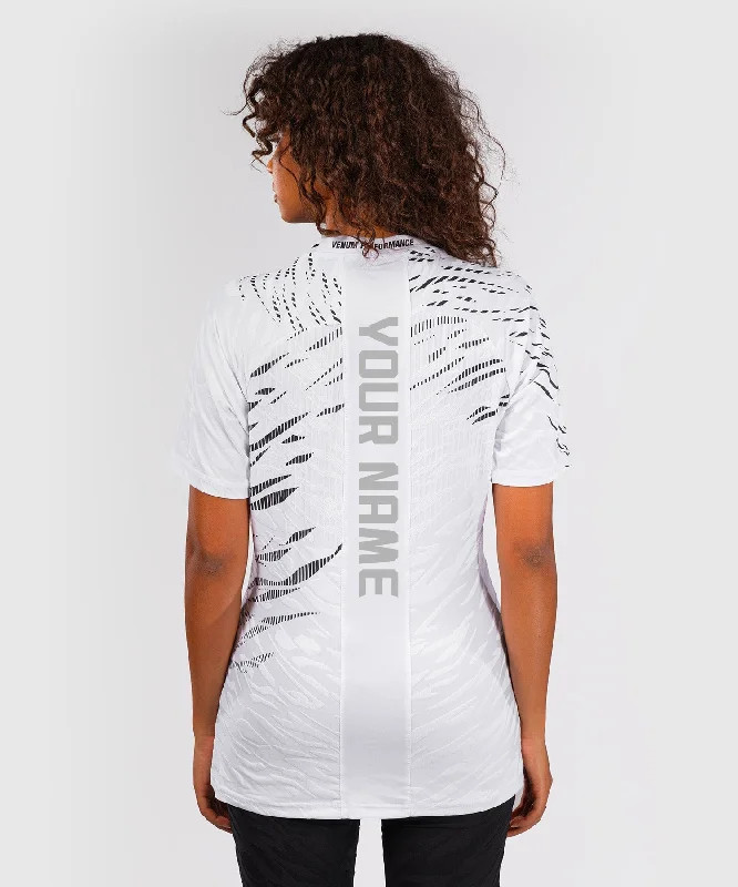 balconette style women T Shirt Bras for a sexy look UFC Fusion by Venum Personalized Authentic Fight Night Women's Walkout Jersey - White balconette style women T Shirt Bras for a sexy look UFC Fusion by Venum Personalized Authentic Fight Night Women's Walkout Jersey - White