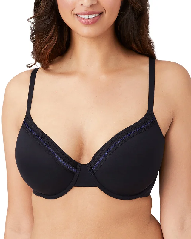 petite women T Shirt Bras for a flattering shape Wacoal Perfect Primer Underwire T-Shirt Bra (More colors available) - 853213 - Black petite women T Shirt Bras for a flattering shape Wacoal Perfect Primer Underwire T-Shirt Bra (More colors available) - 853213 - Black