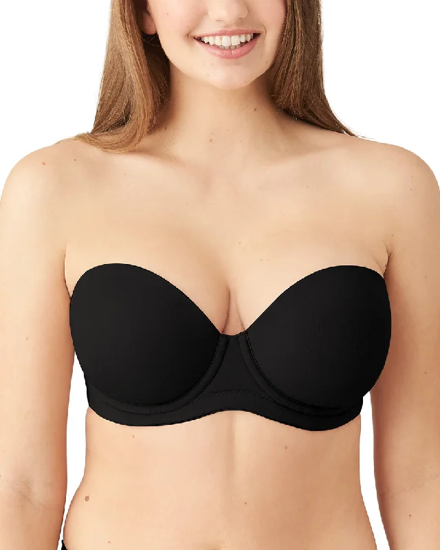 yoga women T Shirt Bras for flexibility Wacoal Red Carpet Strapless Underwire Bra (More colors available) - 854119 - Black yoga women T Shirt Bras for flexibility Wacoal Red Carpet Strapless Underwire Bra (More colors available) - 854119 - Black