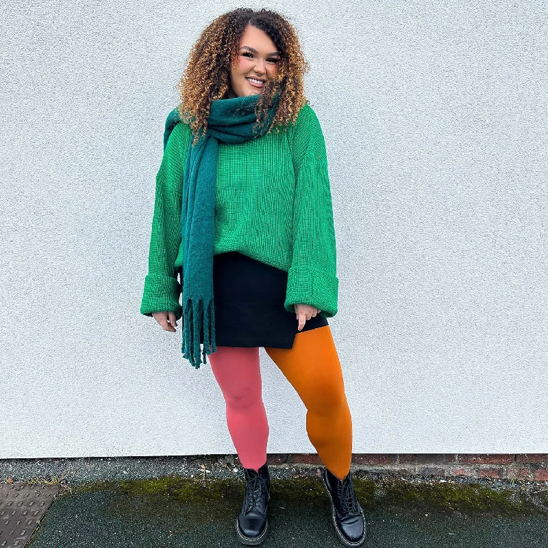 Cotton Tights for Comfort Duo Tights - Party Apple