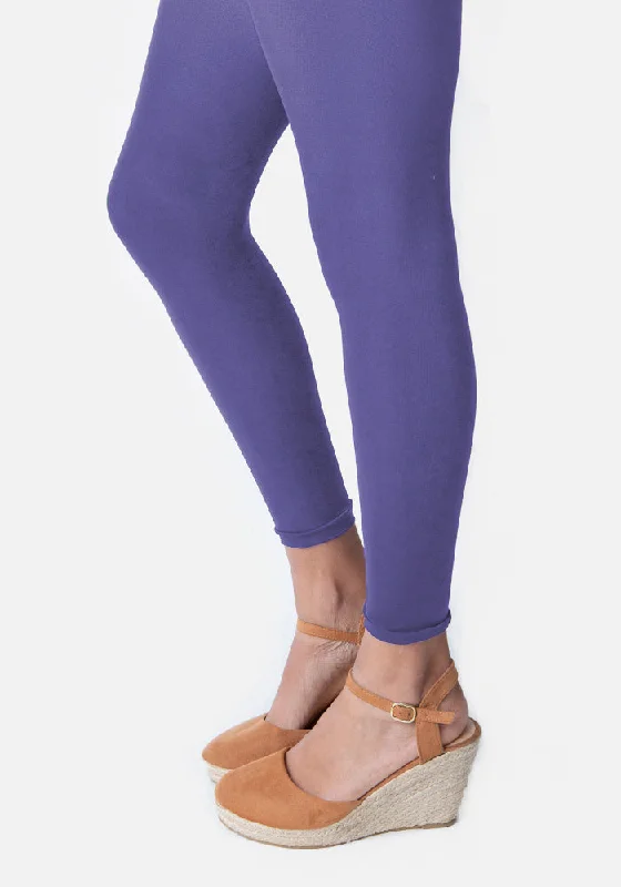 Tights with Back Seam for Women Premium 50 Denier Footless Tights Lupin