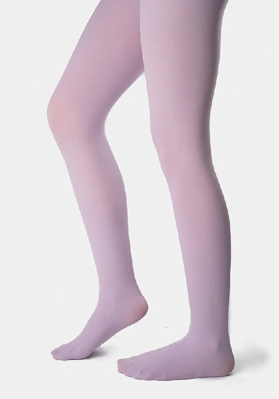 Women's Compression Tights Premium 50 Denier Tights Lilac