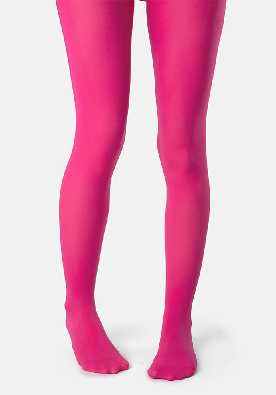 Plus Size Women's Tights Premium 50 Denier Tights Rose